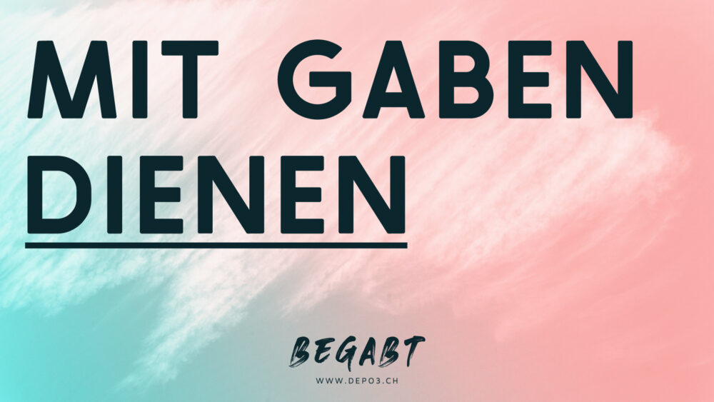 Mit Gaben dienen Image