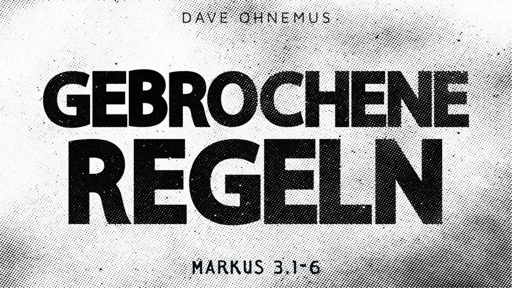 Jesus BRICHT die Regeln