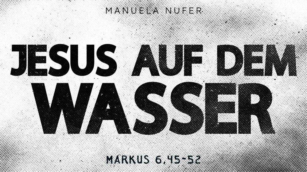 Jesus auf dem WASSER Image